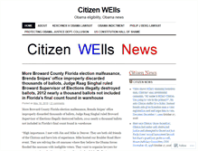Tablet Screenshot of citizenwells.com